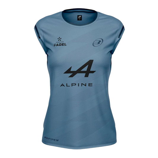 Camiseta Bullpadel Pinatar Claudia Fernandez Azul Atomico Vigore 2026