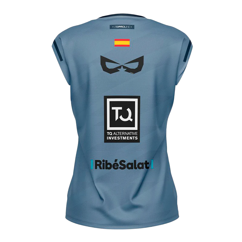 Camiseta Bullpadel Pinatar Claudia Fernandez Azul Atomico Vigore 2026