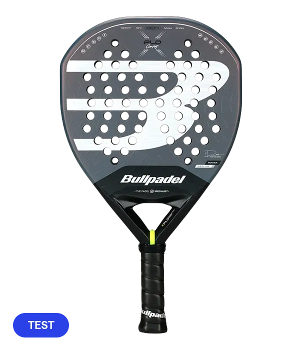 Pala de TEST Bullpadel Xplo Comfort 2026