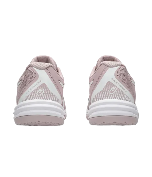 Zapatillas Asics Court Slide 3 Mujer Watershed Rose/White