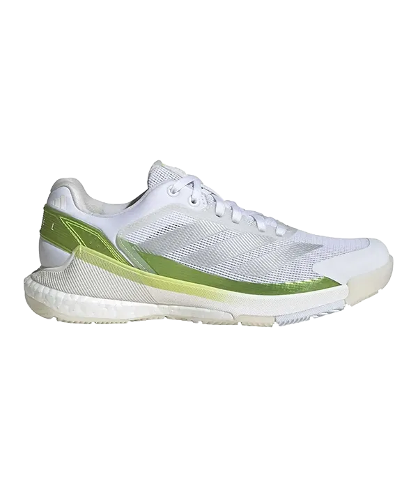 Zapatillas Adidas Crazyquick Boost Padel Mujer Verde/Blanco 2025