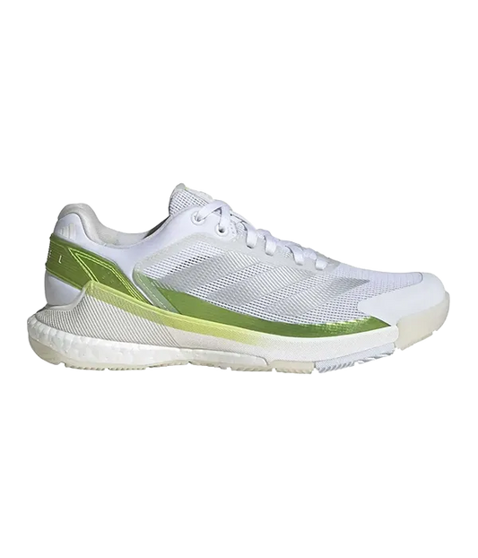 Zapatillas Adidas Crazyquick Boost Padel Mujer Verde/Blanco 2025