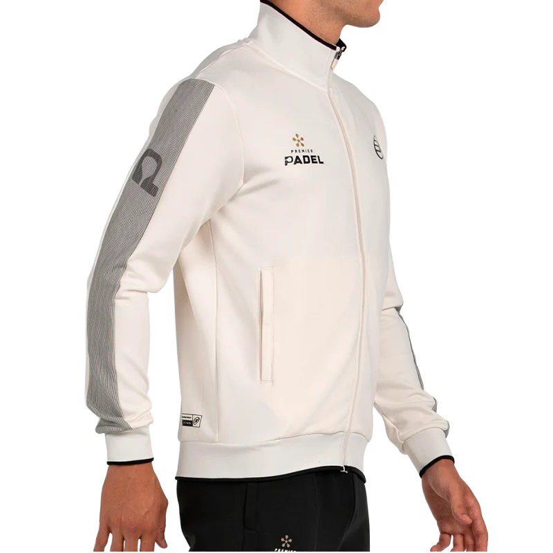 Sudadera Bullpadel Pindaro Premier Padel Crudo