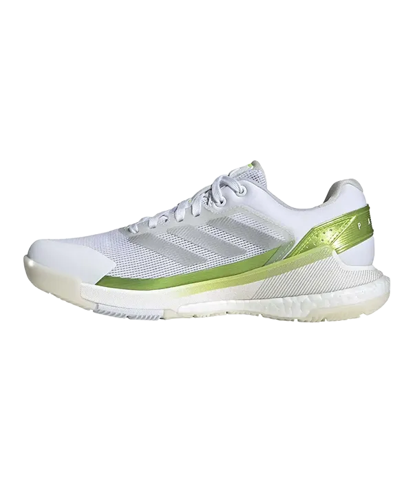 Zapatillas Adidas Crazyquick Boost Padel Mujer Verde/Blanco 2025