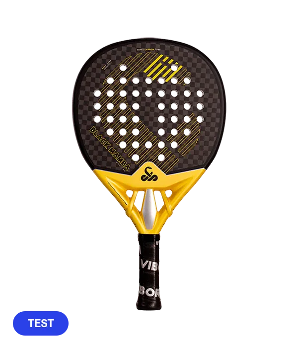 Pala de TEST VIBOR-A Black Mamba Radical 12K 2.0 2025