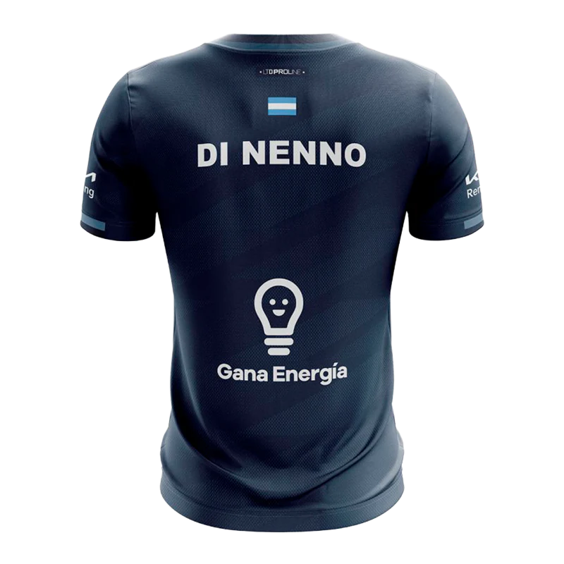 Camiseta Bullpadel Prior Martín Di Nenno Azul Marino 2026