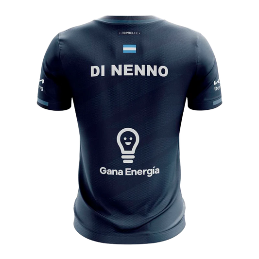 Camiseta Bullpadel Prior Martín Di Nenno Azul Marino 2026