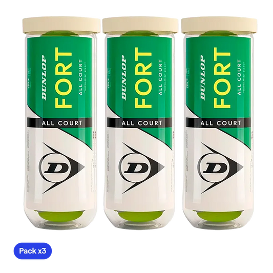 Pelotas Dunlop Fort All Court (Pack x3)