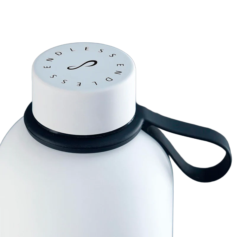 Botella Endless Termo Icon Blanco/Negro