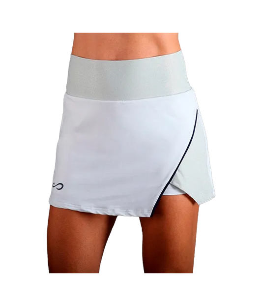 Falda Endless Zephyr Blanco/Plata 2025