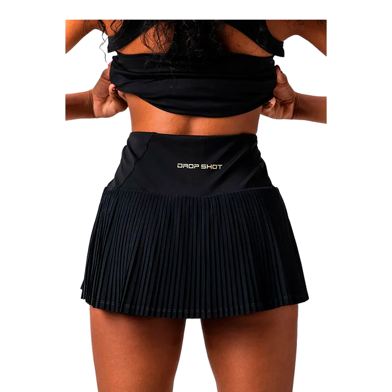 Falda Drop Shot Noor Negra