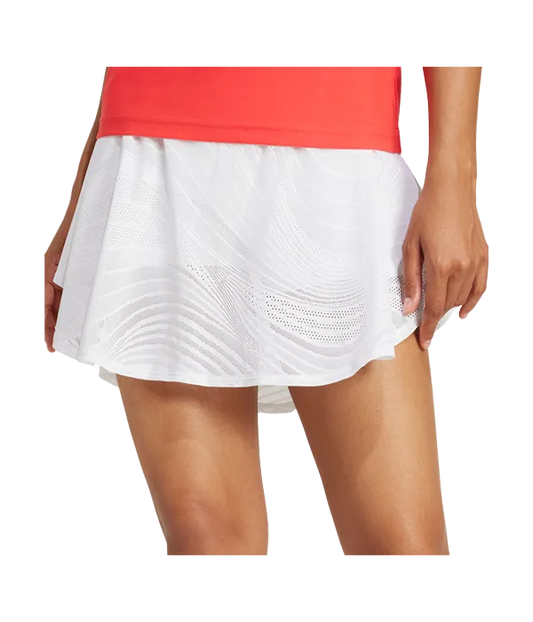 Falda Adidas Pro Blanco 2025