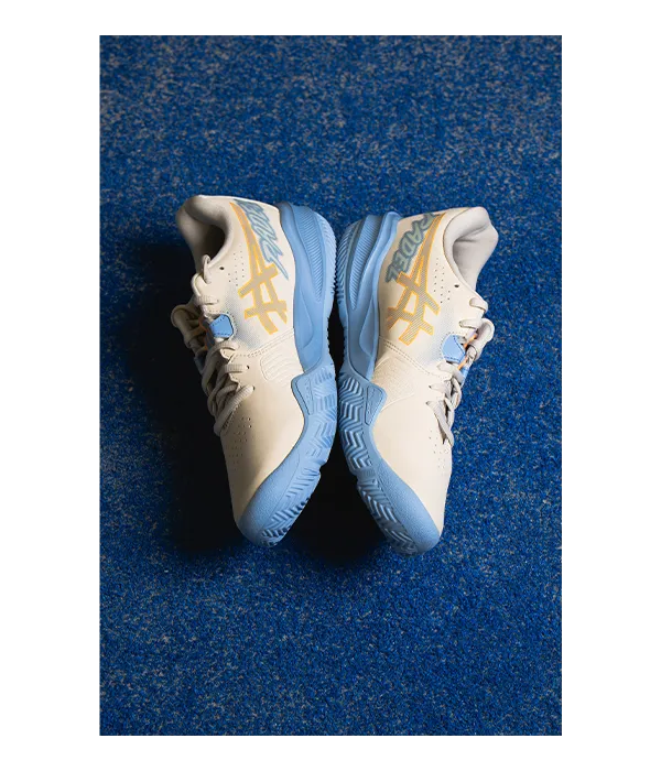 Zapatillas Asics Gel-Challenger 15 Padel Cream/Stone Wash Mujer 2025