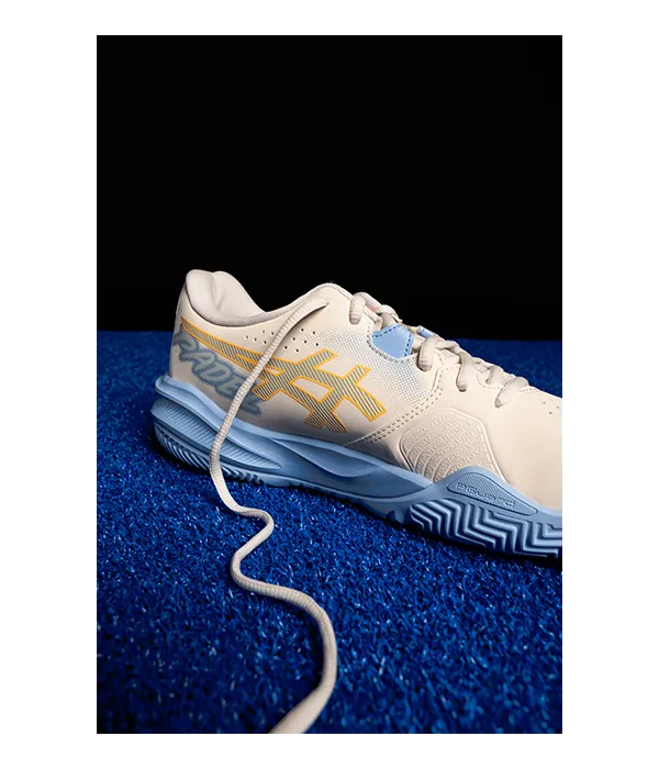 Zapatillas Asics Gel-Challenger 15 Padel Cream/Stone Wash Mujer 2025