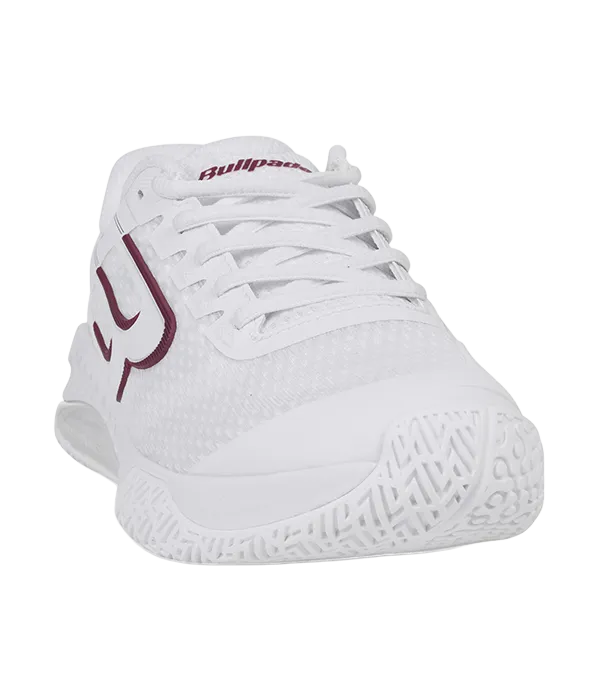 Zapatillas Bullpadel Elite 25I Mujer Blanco/Granate 2025