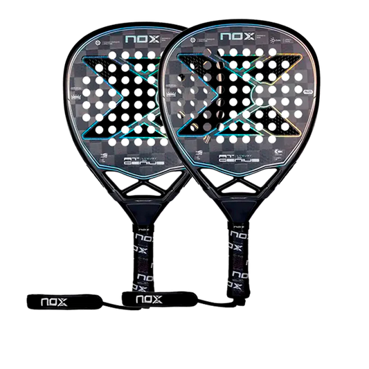 Pack dúo Pala Nox AT10 Genius Attack 18K Limited Edition