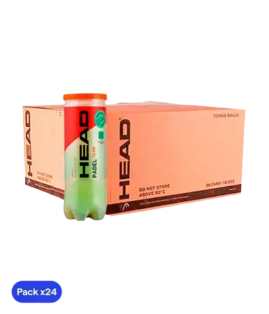 Cajón Pelotas Head Padel Team (Pack x24)