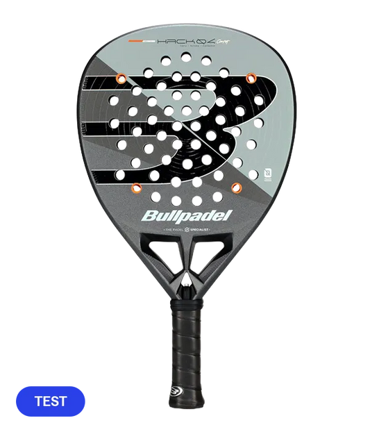 Pala de TEST Bullpadel Hack 04 Comfort 2026