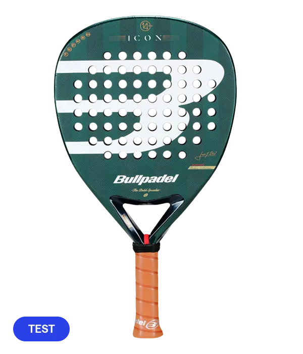 Pala de TEST Bullpadel Icon 2026