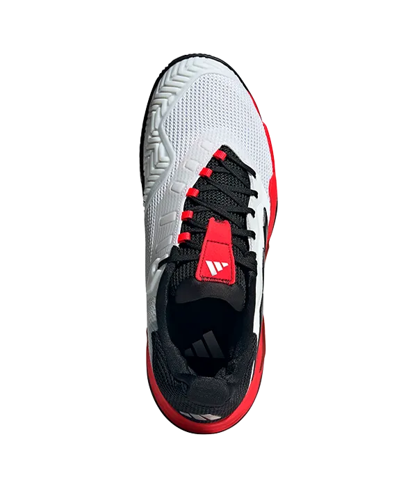 Zapatillas Adidas Barricade 13 CL Blanco/Rojo