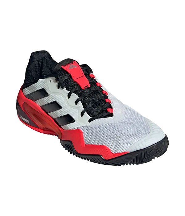 Zapatillas Adidas Barricade 13 CL Blanco/Rojo