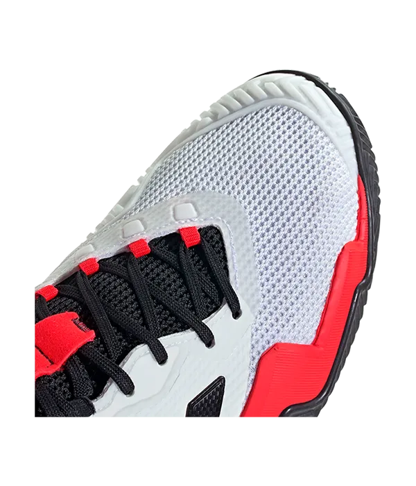 Zapatillas Adidas Barricade 13 CL Blanco/Rojo