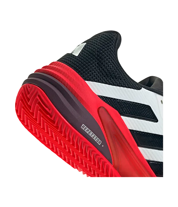 Zapatillas Adidas Barricade 13 CL Blanco/Rojo