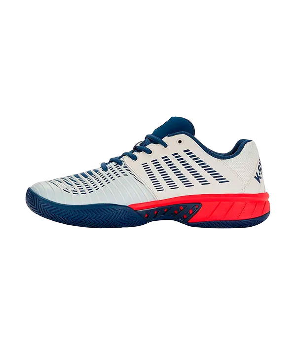 Zapatillas K-Swiss Express Light 3 Blanco/Rojo Sanyo