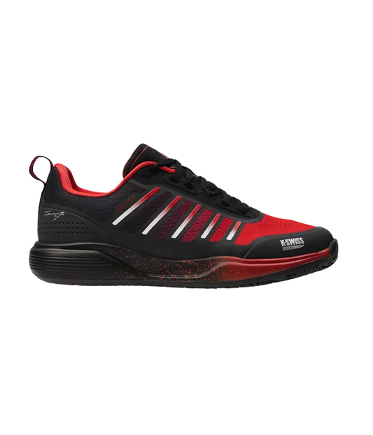 Zapatillas K-Swiss Ultra Court Padel Black/Red 2025 Sanyo