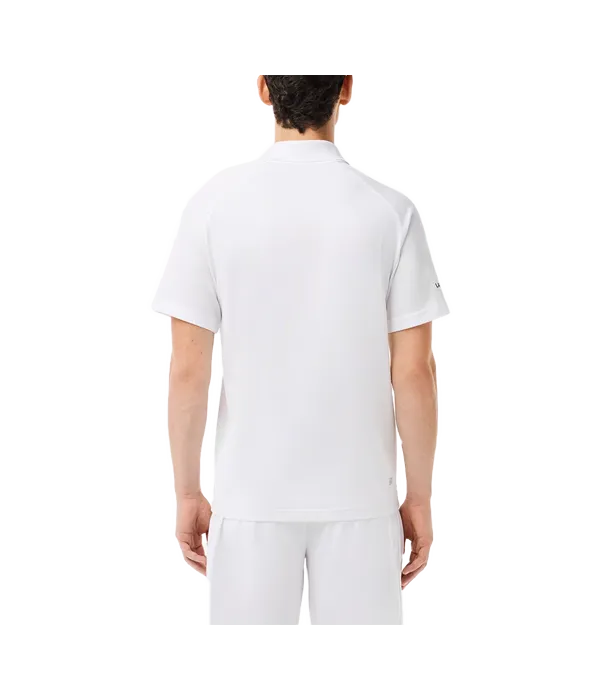 Polo Lacoste Blanco Daniil Medvedev