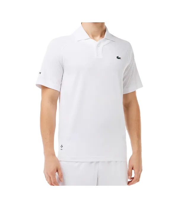 Polo Lacoste Blanco Daniil Medvedev