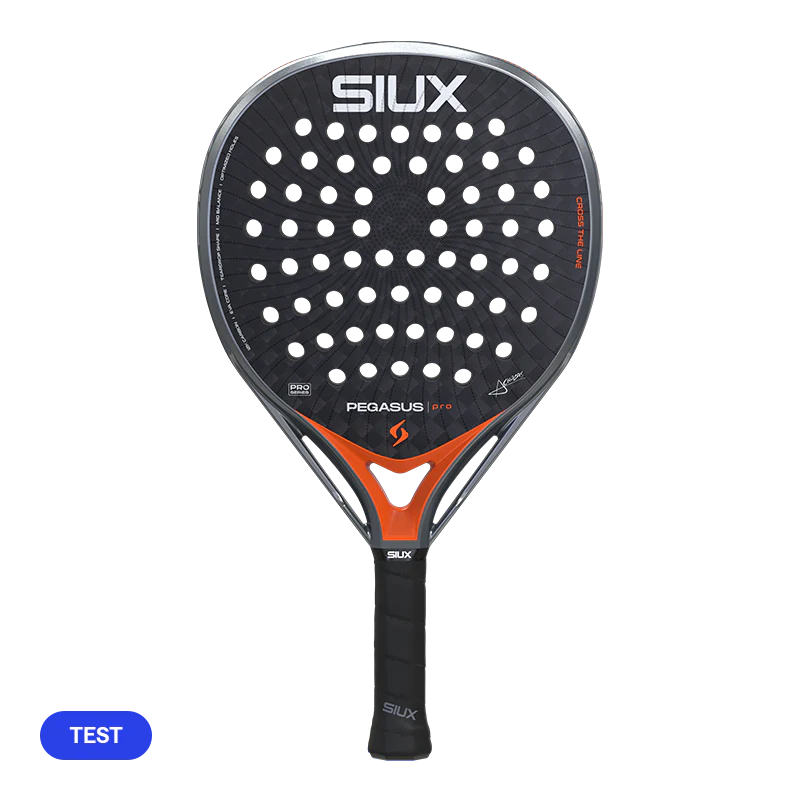 Pala de TEST Siux Pegasus Pro 2026 Lava Orange