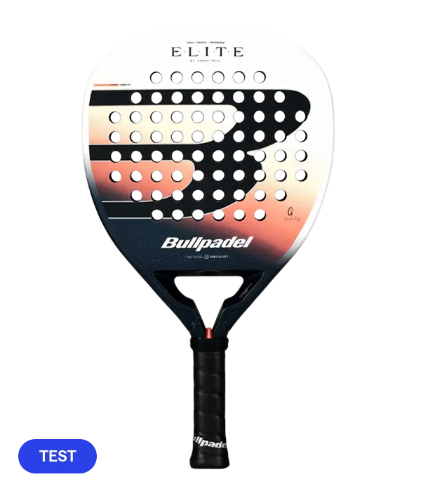 Pala de TEST Bullpadel Elite W 2026