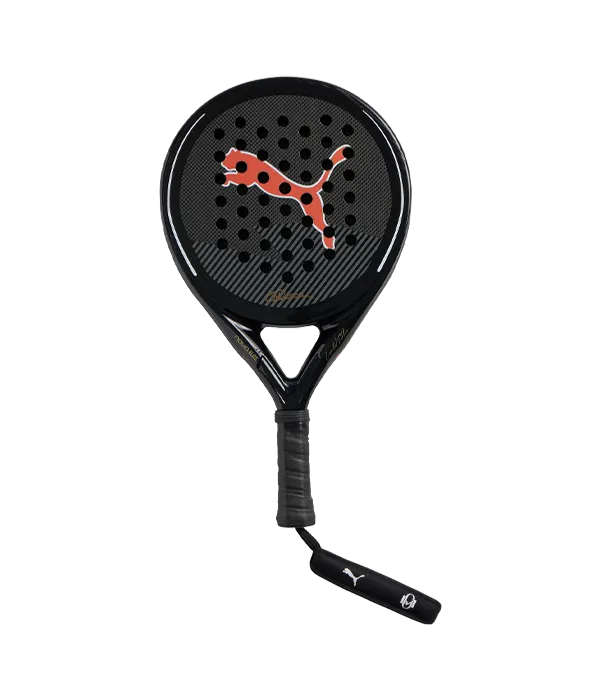 Pala Puma Nova Elite 2025 Momo Gonzalez Negro/Naranja
