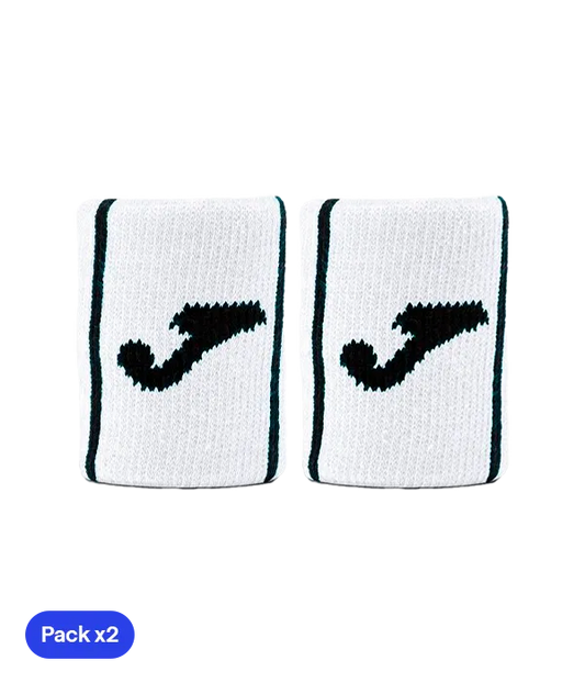 Muñequeras Joma Game Corta Blanco (Pack x2)