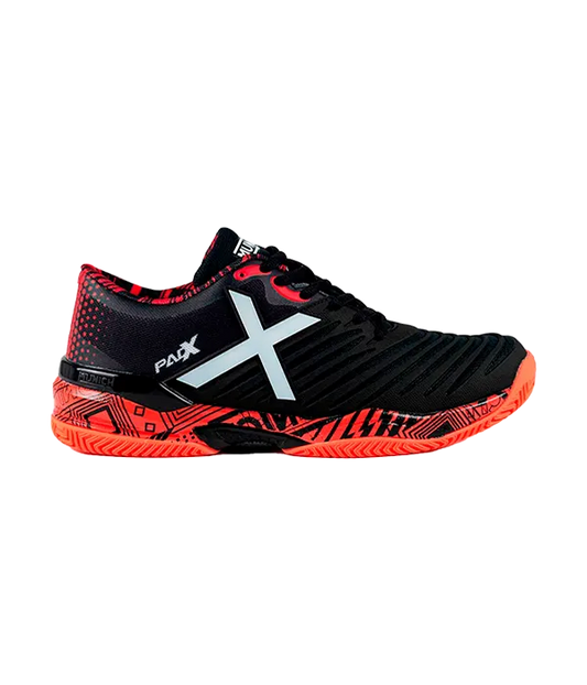 Zapatillas Munich Padx 55 Negro/Rojo 2025
