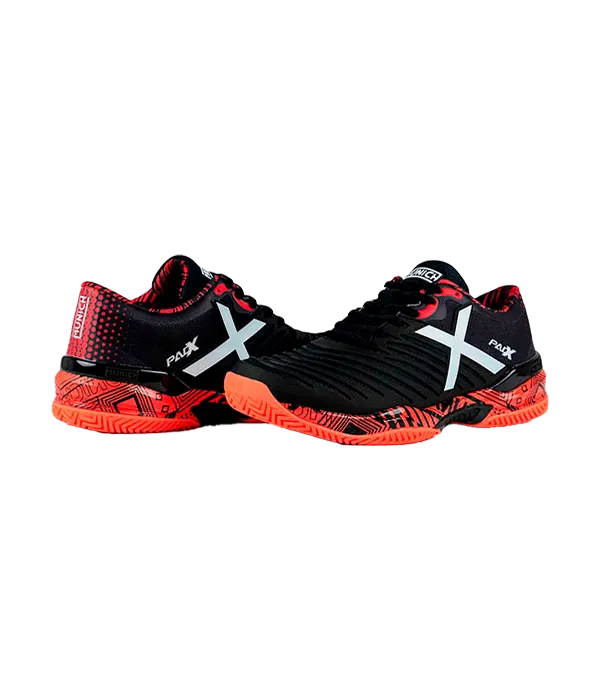 Zapatillas Munich Padx 55 Negro/Rojo 2025