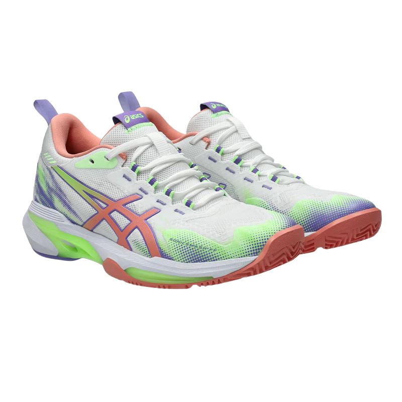 Zapatillas Asics SonicSmash FF White/ Guava Mujer 2026