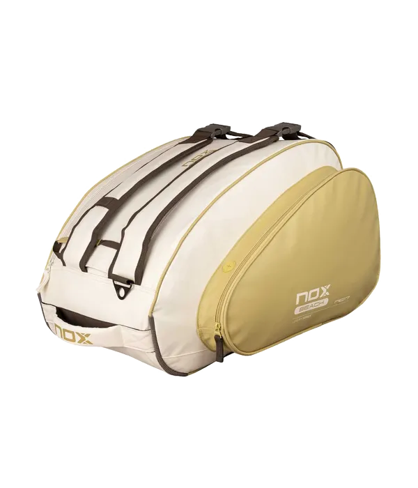 Paletero Nox Beach Team NG17 Crema/Verde Pistacho