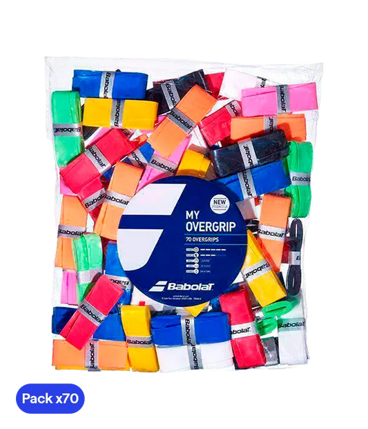 Overgrips Babolat Multicolor (Pack x70)