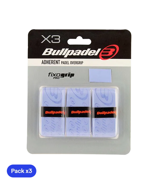 Overgrips Bullpadel GB1202 Adherent Azul Celeste (Pack x3)
