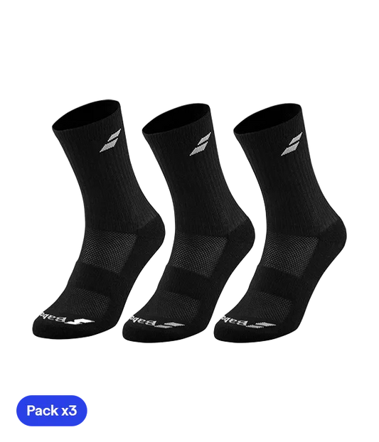 Calcetines Babolat Negro Junior (Pack x3)