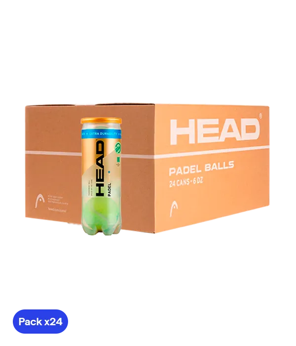 Cajón Pelotas Head Padel Pro S+ (pack x 24)