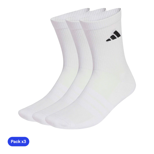 Calcetines Adidas Essential Crew Blanco (Pack x3)