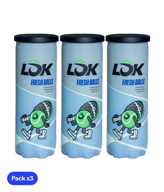 Pelotas Lok Fresh (Pack x3)