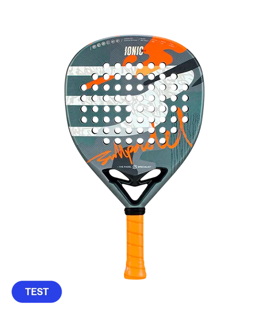 Pala de TEST Bullpadel Ionic Power 2025