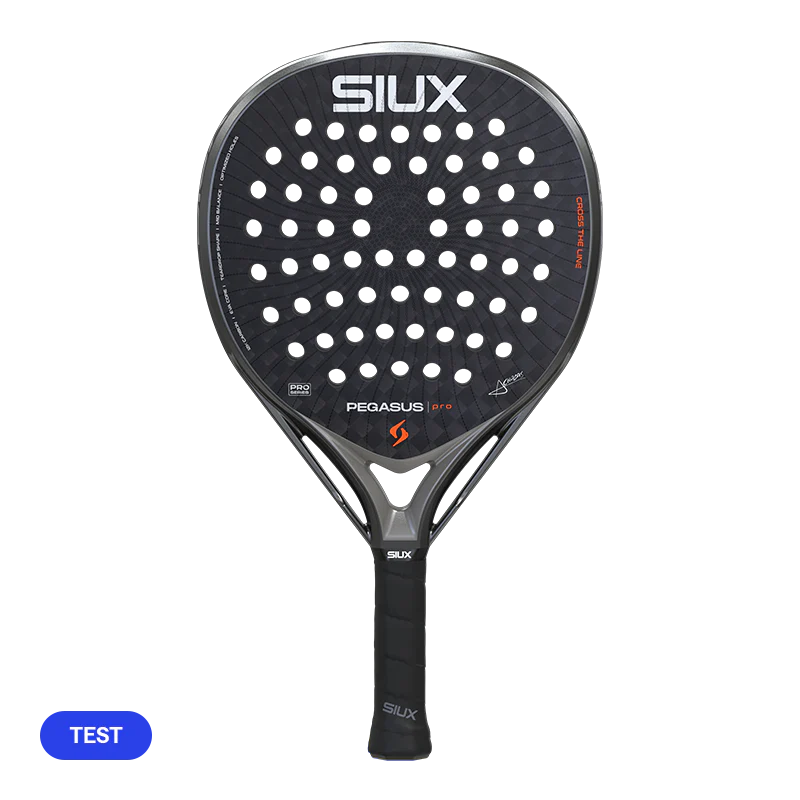 Pala de TEST Siux Pegasus Pro 2026 Storm Grey