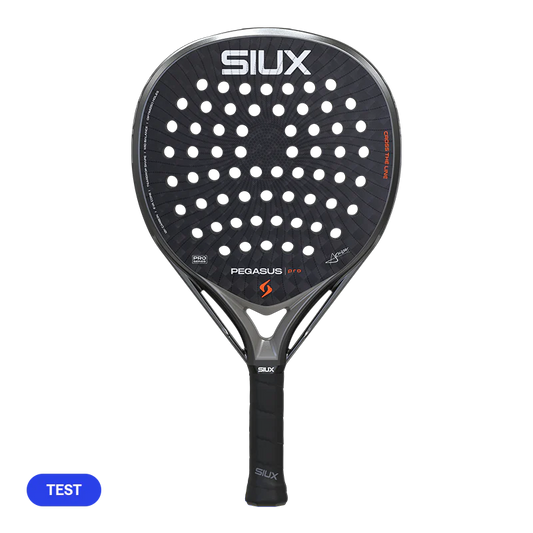 Pala de TEST Siux Pegasus Pro 2026 Storm Grey