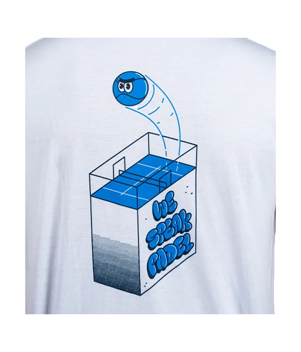 Camiseta Padel Ball White