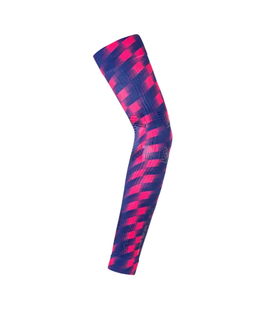 Mangas de Compresión Floky No Strain Fusion Purple-Fucsia
